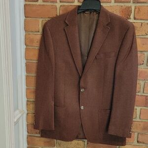 Ralph Lauren Brown Sport Coat with Notched Lapels